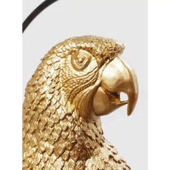 Clearance Deko Objekt Swinging Parrot Gold Deko & Geschenkartikel