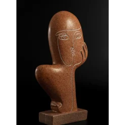 Clearance Deko Objekt Thought Braun 27Cm Deko & Geschenkartikel