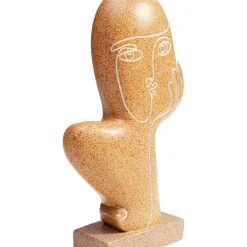 Clearance Deko Objekt Thought Braun 27Cm Deko & Geschenkartikel