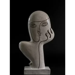 New Deko Objekt Thought Weis 27Cm Deko & Geschenkartikel