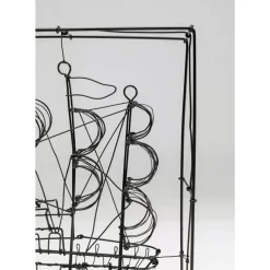 Online Deko Objekt Wire Sail Boat 28Cm Deko & Geschenkartikel