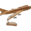 Clearance Deko Objekt Wood Plane 25Cm Deko & Geschenkartikel