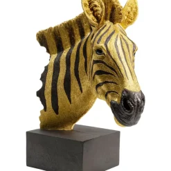 Deko Objekt Zebra Gold Deko & Geschenkartikel
