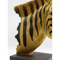 Deko Objekt Zebra Gold Deko & Geschenkartikel