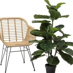 Outlet Deko Pflanze Fiddle Leaf 120Cm Deko & Geschenkartikel