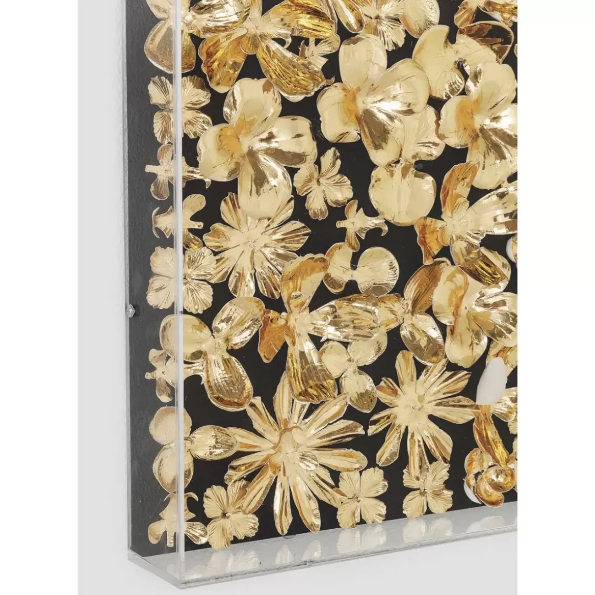 Outlet Deko Rahmen Gold Flower 120X120Cm Bilder
