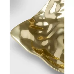 New Deko Schale Jade Gold 31X29Cm Deko & Geschenkartikel