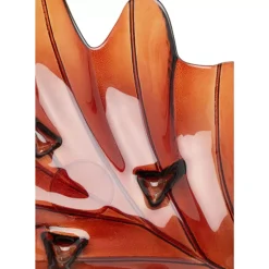 New Deko Schale Leaf Rot 14Cm Deko & Geschenkartikel