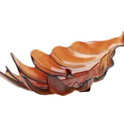 New Deko Schale Leaf Rot 14Cm Deko & Geschenkartikel