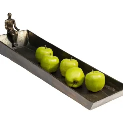 Clearance Deko Schale Sitting Man 74X20Cm Deko & Geschenkartikel