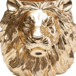 Clearance Deko Ubertopf Lion Gold Aufbewahrung & Ordnung