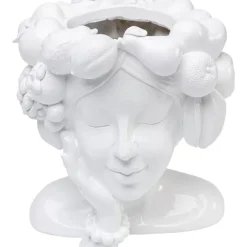 Clearance Deko Vase Fruity Weis 29Cm Vasen