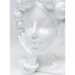 Clearance Deko Vase Fruity Weis 29Cm Vasen