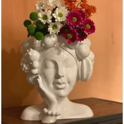 Clearance Deko Vase Fruity Weis 29Cm Vasen