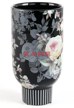Sale Deko Vase Rose Magic Schwarz 27Cm Vasen