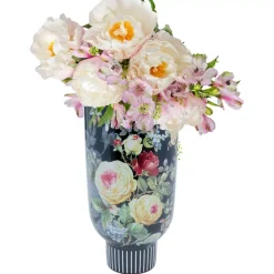 Sale Deko Vase Rose Magic Schwarz 27Cm Vasen