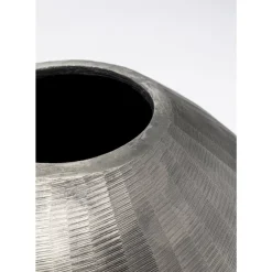 Deko Vase Sacramento Carving Silber Antik 30Cm Vasen
