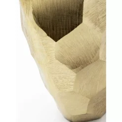 Outlet Deko Vase Sacramento Comb Champagner Gold 59Cm Vasen
