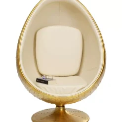 Outlet Drehsessel Eye Ball Messing Sessel