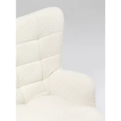 Sale Drehsessel Oscar Boucle Creme Sessel