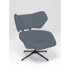 Outlet Drehsessel Toledo Dunkelblau Sessel