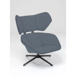 Outlet Drehsessel Toledo Dunkelblau Sessel