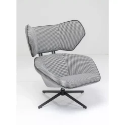 Sale Drehsessel Toledo Schwarz Weiss Sessel