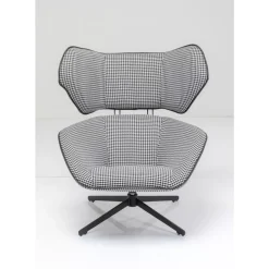 Sale Drehsessel Toledo Schwarz Weiss Sessel