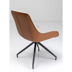 Online Drehstuhl Lori Grau Braun Stühle