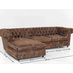 Outlet Ecksofa Cambridge Vintage Smart L Sofas & Couches
