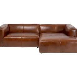 Outlet Ecksofa Cubetto Leder Braun Sofas & Couches