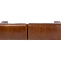 Outlet Ecksofa Cubetto Leder Braun Sofas & Couches