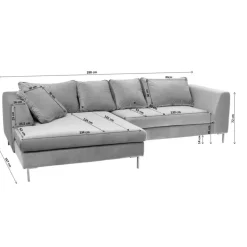 Best Ecksofa Gianni Creme Links Sofas & Couches