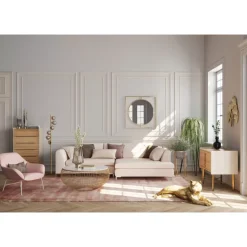 Online Ecksofa Gianni Creme Rechts Sofas & Couches