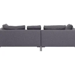 Outlet Ecksofa Gianni Dolce Dunkelgrau Links Sofas & Couches