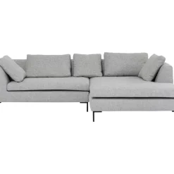 Outlet Ecksofa Gianni Dolce Hellgrau Rechts Sofas & Couches