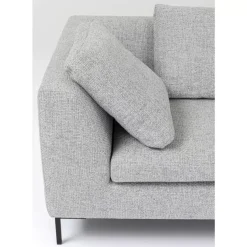 Outlet Ecksofa Gianni Dolce Hellgrau Rechts Sofas & Couches