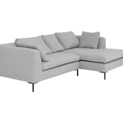 Outlet Ecksofa Gianni Dolce Hellgrau Rechts Sofas & Couches
