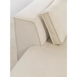 Best Ecksofa Infinity Ottomane Cord Creme Links Sofas & Couches