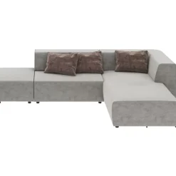 Outlet Ecksofa Infinity Vegas Grau 337Cm Sofas & Couches