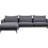 Outlet Ecksofa Monza Links Grau 296Cm Sofas & Couches
