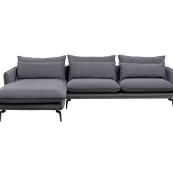Outlet Ecksofa Monza Links Grau 296Cm Sofas & Couches