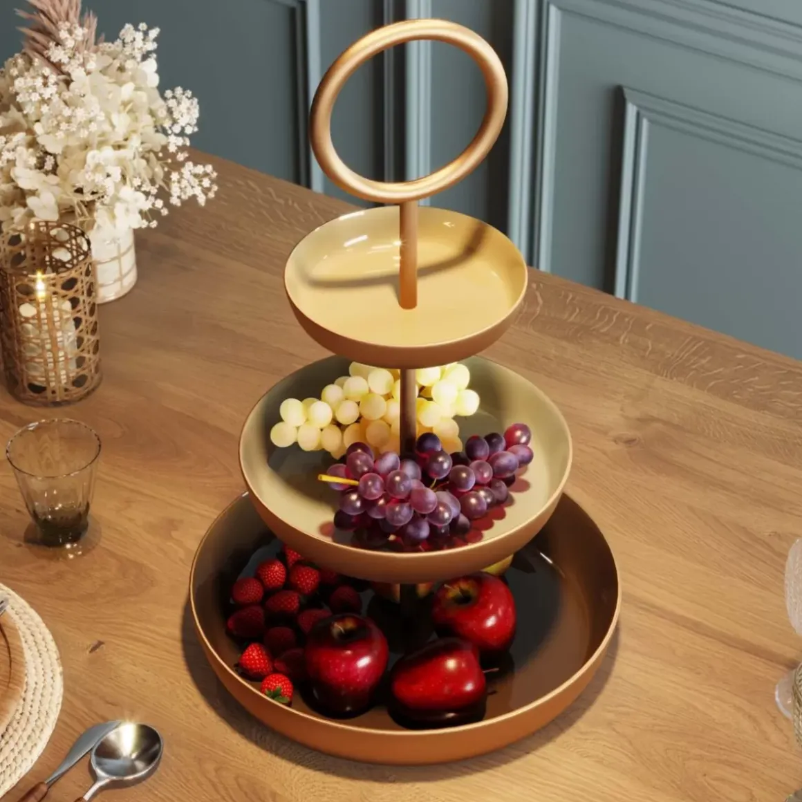 Online Etagere Happy Day 51Cm Geschirr & Tischaccessoires