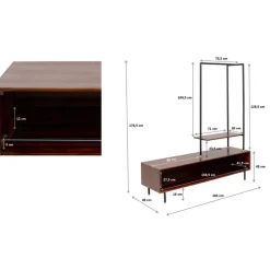 New Garderobe Ravello 174X160 Kleinmöbel & Sonstiges