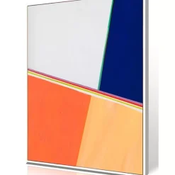 Outlet Gerahmtes Bild Abstract Shapes Multi 73X103Cm Bilder