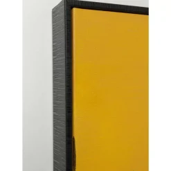 New Gerahmtes Bild Abstract Shapes Gelb 113X113Cm Bilder