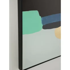 New Gerahmtes Bild Abstract Shapes Grun 73X143Cm Bilder