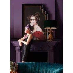 Outlet Gerahmtes Bild Bubble Gum 80X120Cm Bilder