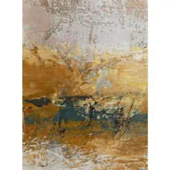 Outlet Gerahmtes Bild Dust Gold 120X120Cm Bilder