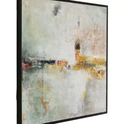Outlet Gerahmtes Bild Dust Gold 120X120Cm Bilder